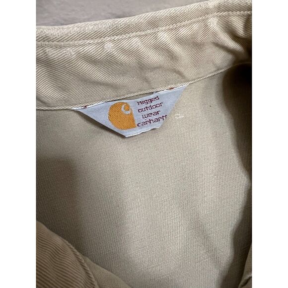Vintage Carhartt Pearl Snap Western Work Shirt. - Picture 8 of 8